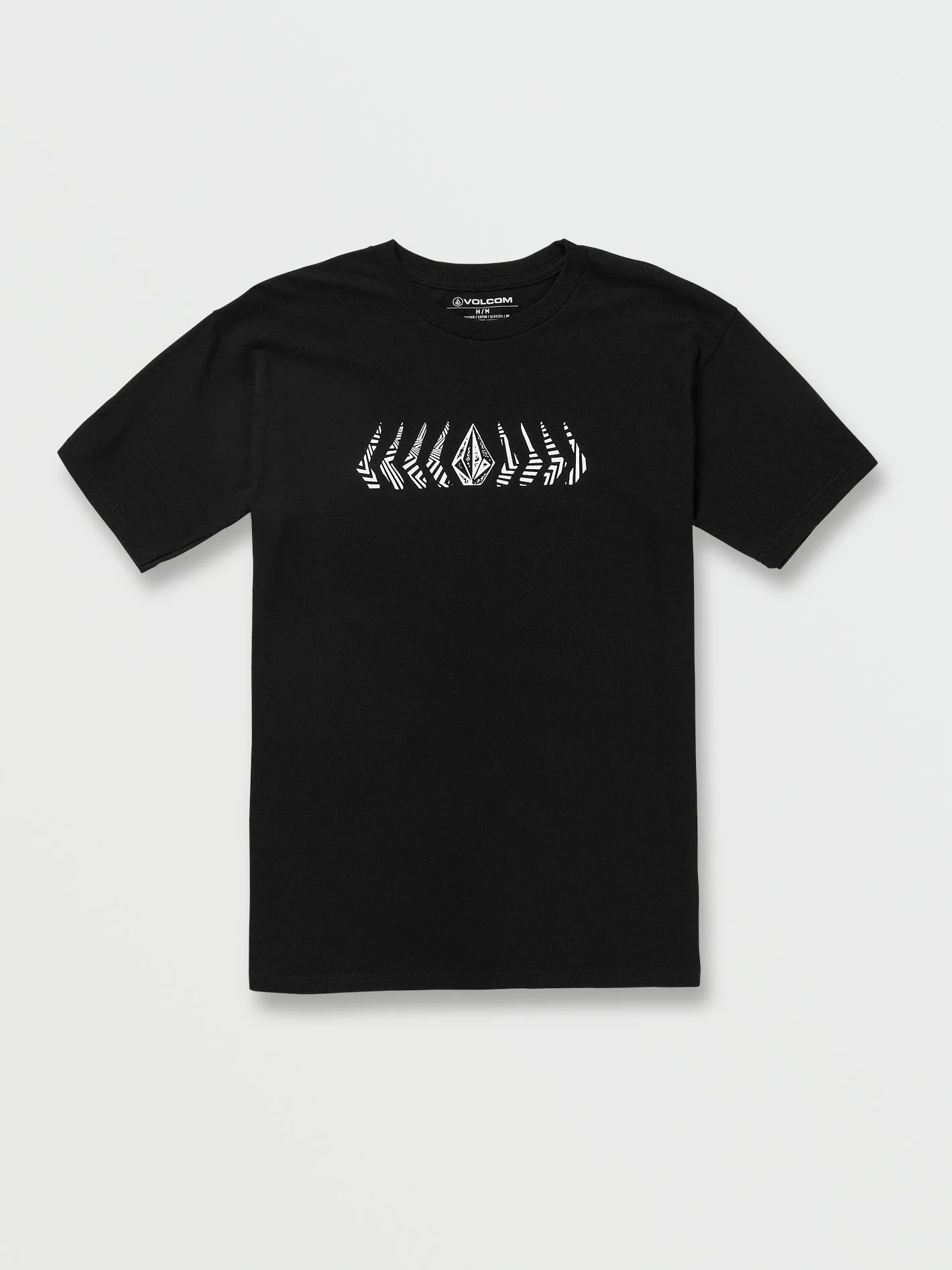 Phasey Short Sleeve Tee - Black