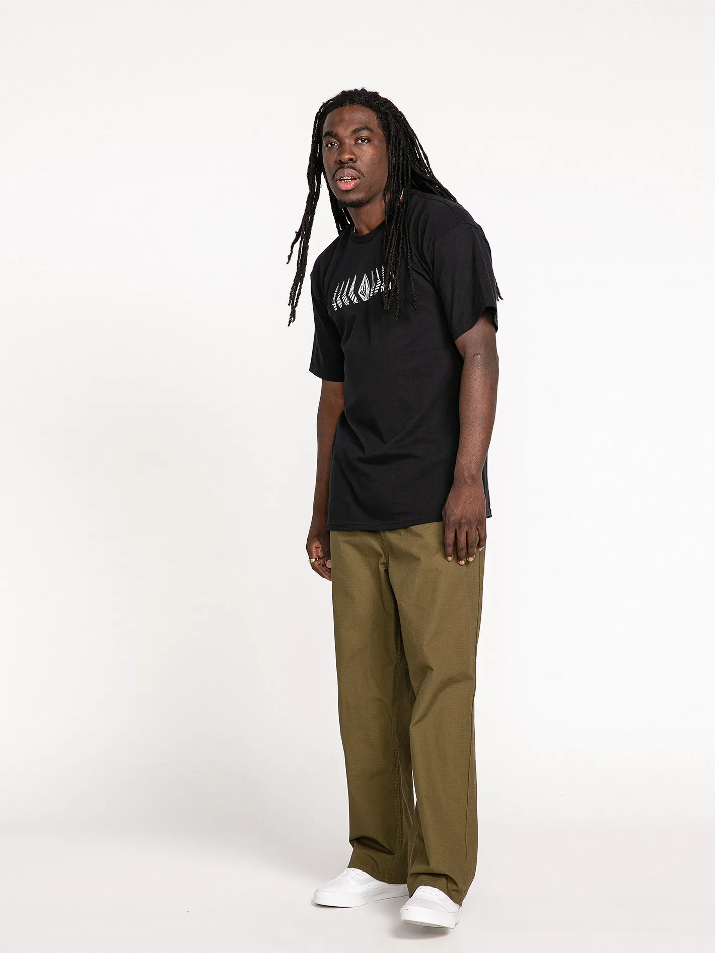 Phasey Short Sleeve Tee - Black
