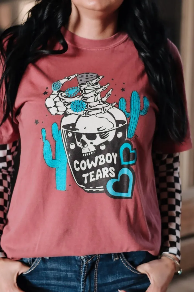 Pick Your Poison Cowboy Western Graphic T-Shirt