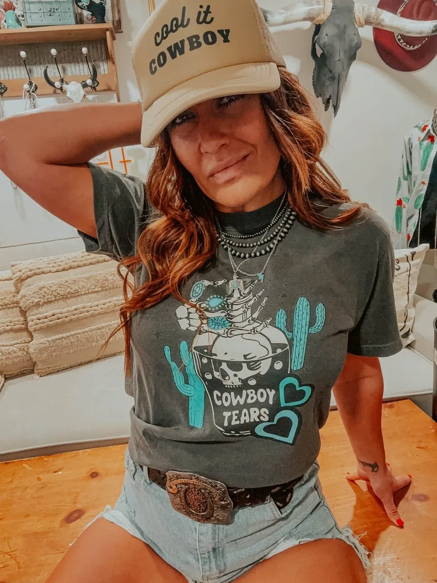 Pick Your Poison Cowboy Western Graphic T-Shirt