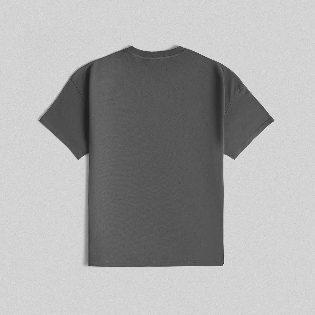 Skull Tee - Charcoal