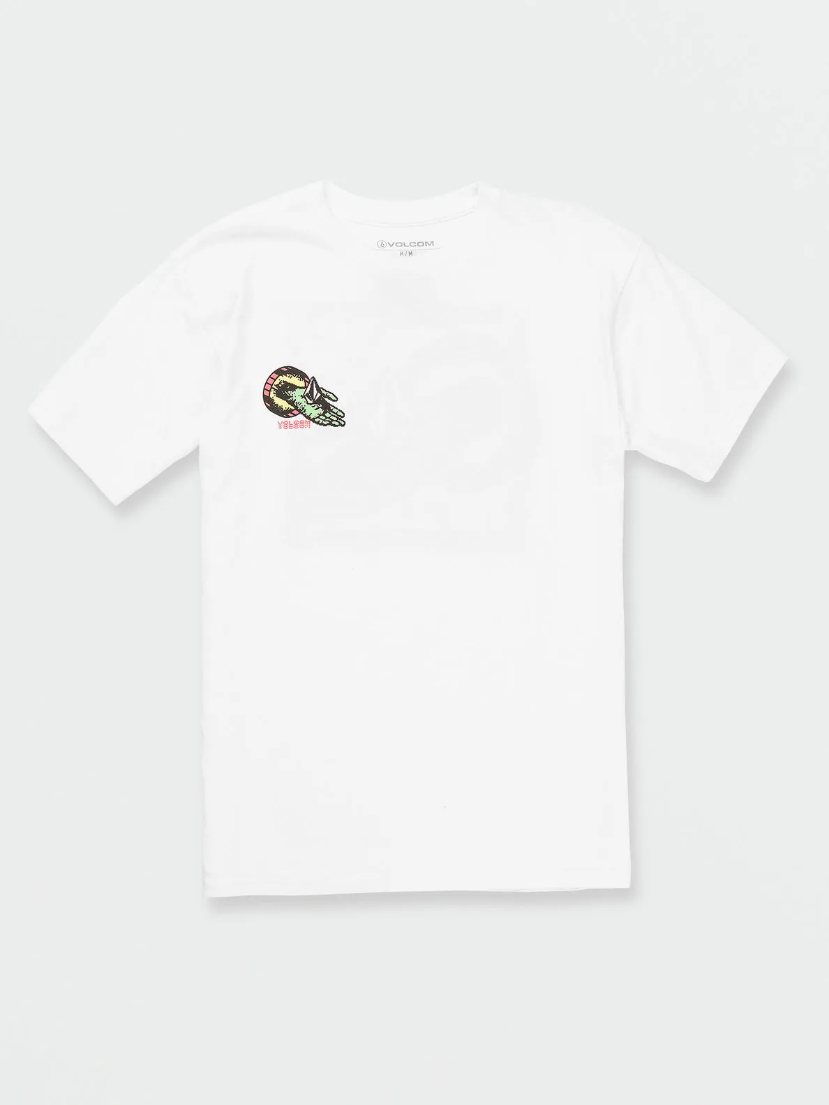 Volcom Digital Dimension Tee-White